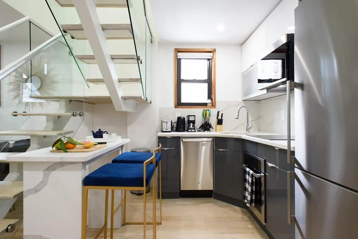Apartmán 75-5D New Quality 3Br Duplex W&D Elevator New York
